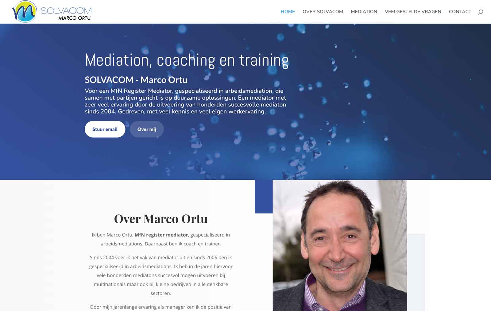 Website SOLVACOM mediation en coaching