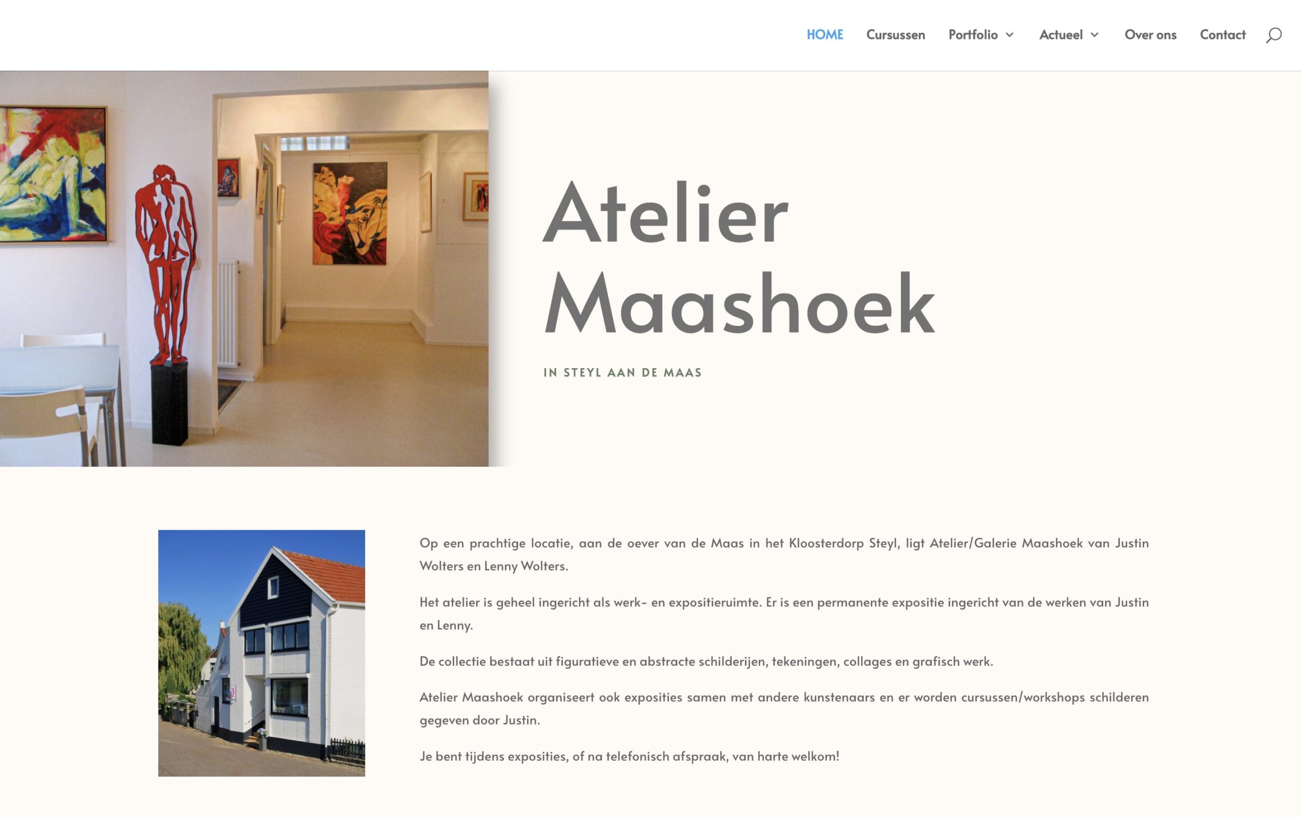 Website Atelier Maashoek