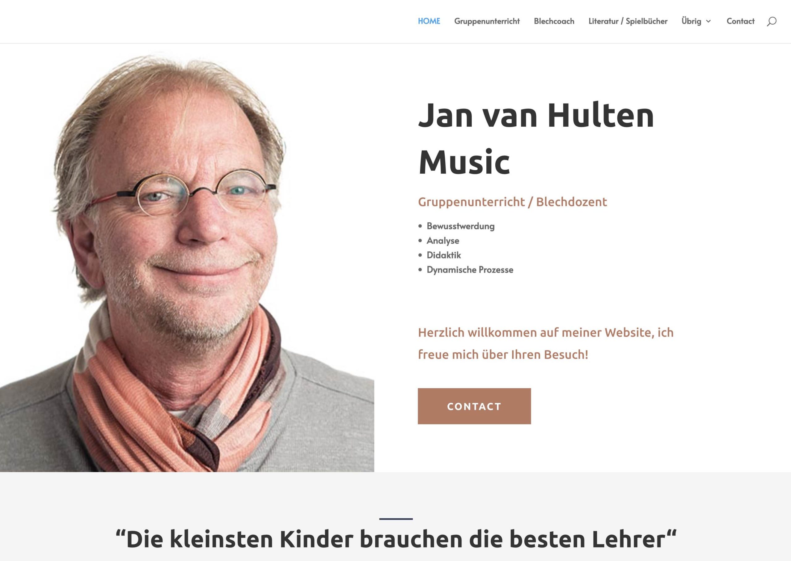 Website Jan van Hulten Music
