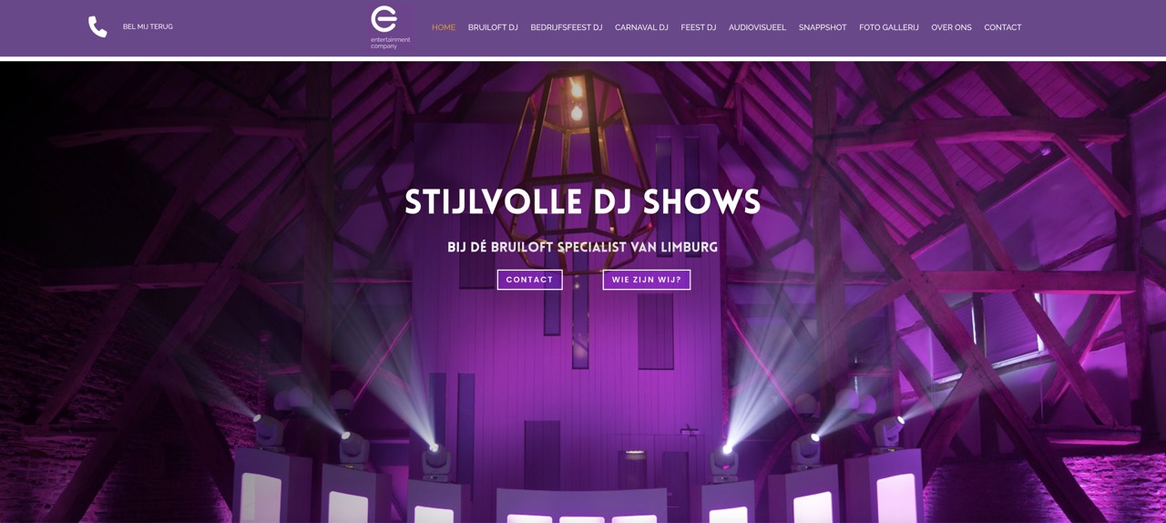 Website Entertainment Company